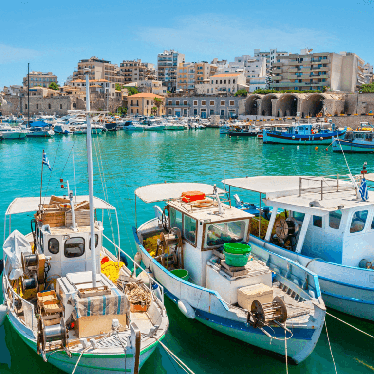 Haven van Heraklion op Kreta