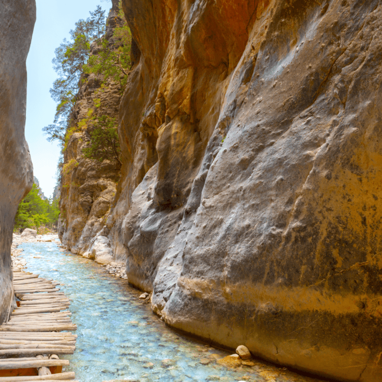 De Samariakloof op Kreta